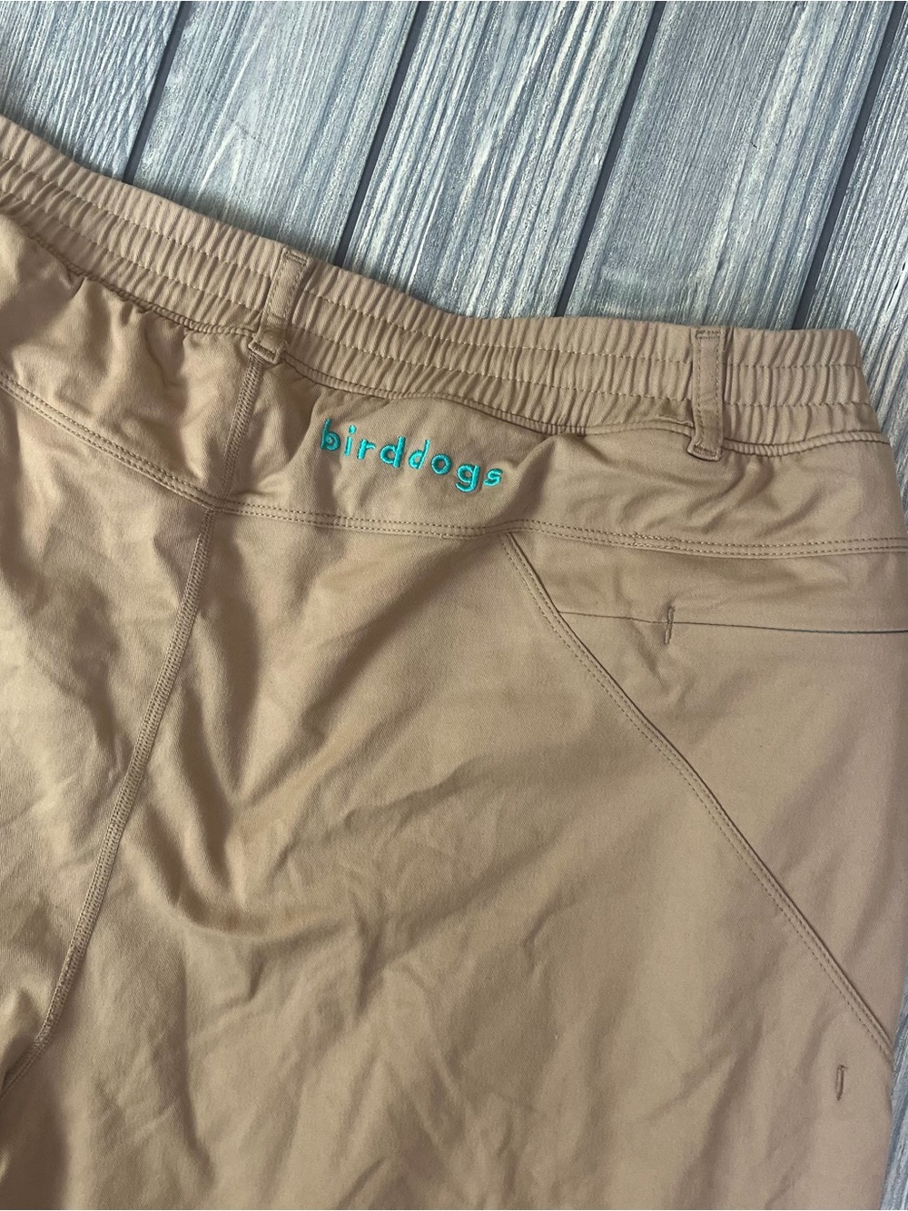 Birddogs Men's Tan Performance Shorts XL Long